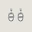 Boucles d'oreilles Hermès Réponse, grand modèle, Vue: vue de face, front, vue 2 sur 2