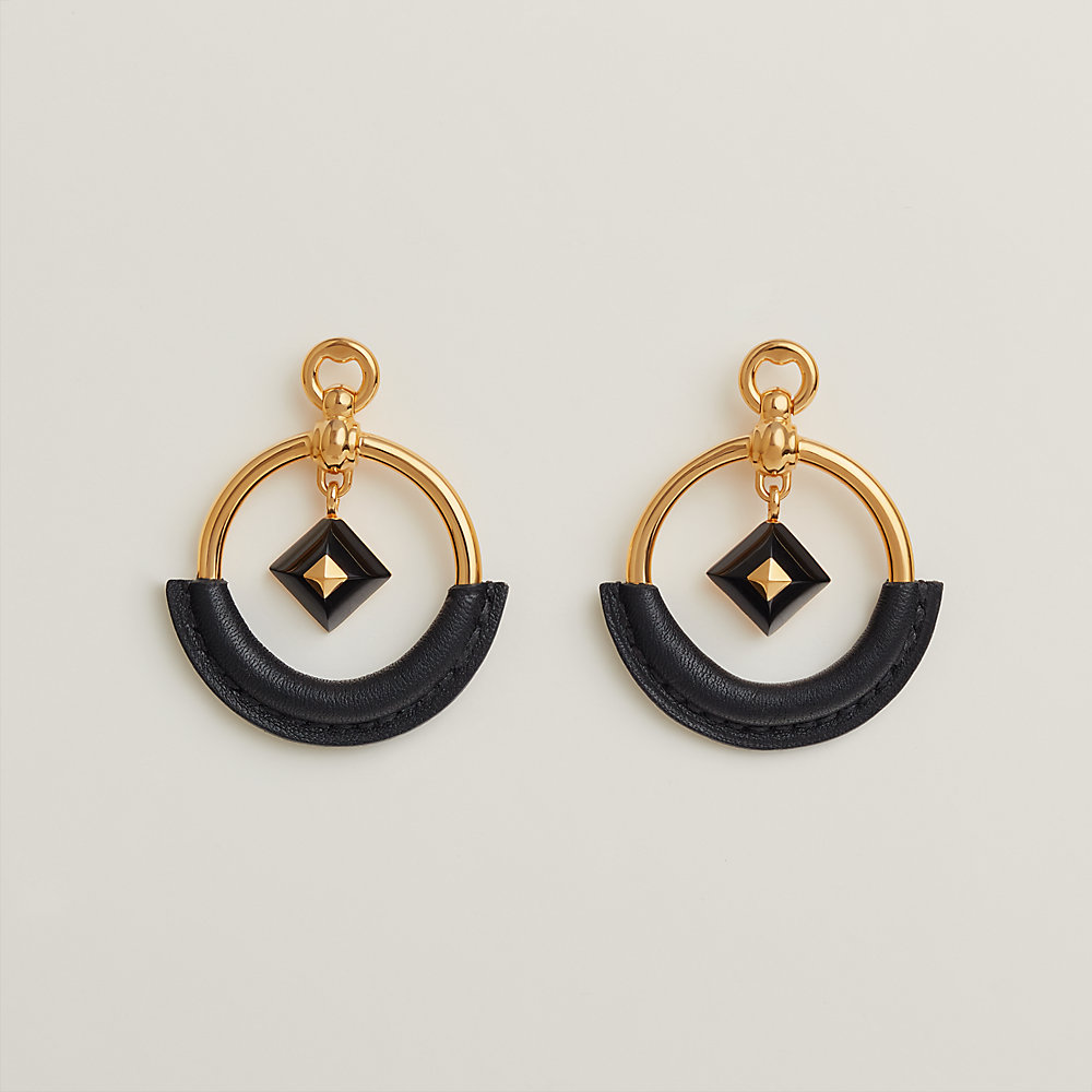 【おしゃれ】HERMES Boucles d'oreilles Loop, petit modele 個性的に♪】HERMES Boucles d'oreilles Loop， petit modele