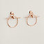 Vue: Vue portée, Boucles d'oreilles Loop, petit modèle