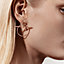 Vue: Vue portée, Boucles d'oreilles Loop, petit modèle