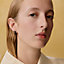 Boucles d'oreilles Médor, petit modèle, Vue: Vue portée, worn, vue 2 sur 2
