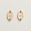 Vue: vue de face, Boucles d'oreilles Mini Maillon