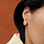 Vue: Vue portée, Boucles d'oreilles Mini Maillon