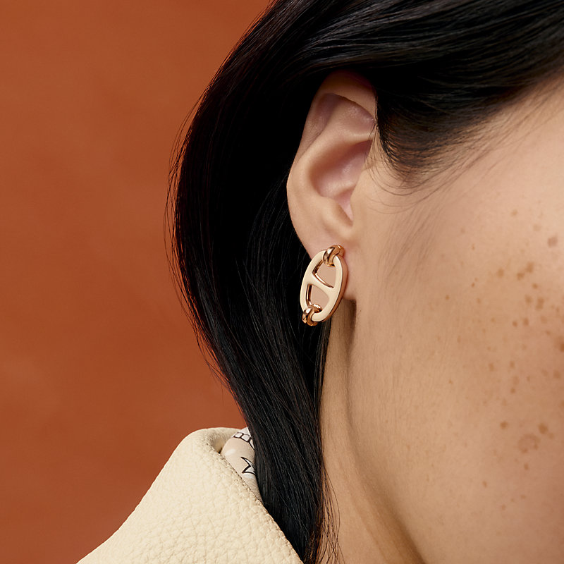 Boucles d'oreilles Mini Maillon