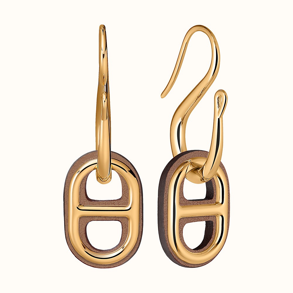Boucles d'oreilles O'Maillon | Hermès France