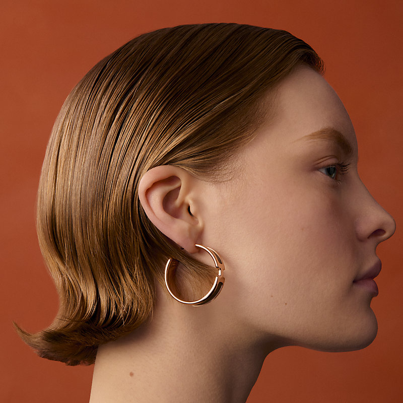 【エレガントに】HERMES Boucles d'oreilles Olympe Boucles d'oreilles Olympe | Hermès France