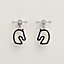 Boucles d'oreilles Tonnerre, petit modèle, Vue: vue de face, front, vue 1 sur 2