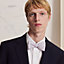 Boucles en Vrac bow tie, View: Worn, worn, view 2 of 2