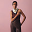 Boucles et galons du tsar scarf 45, View: Worn, worn, view 2 of 3