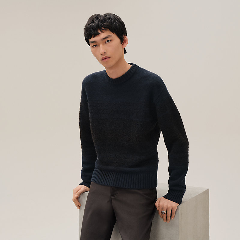 “Bouclette ombree” 크루넥 스웨터