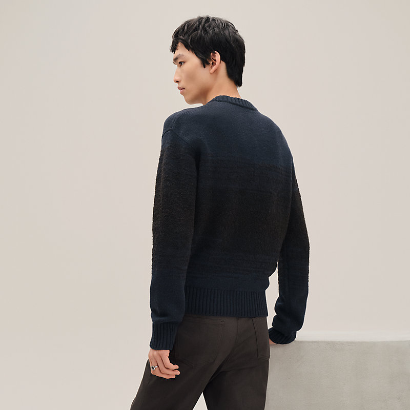 “Bouclette ombree” 크루넥 스웨터