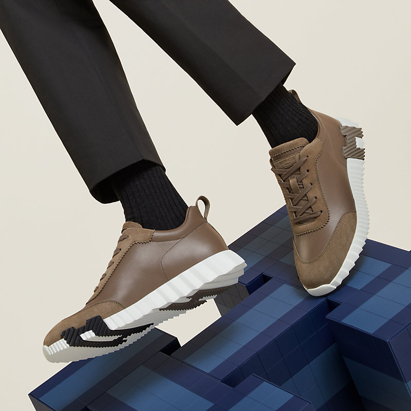 Bouncing sneaker - Beige | Hermès USA