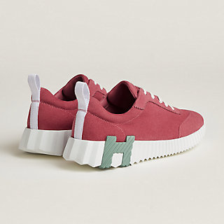 Hermès Bouncing Low-top Pink And Orange Sneakers in Red