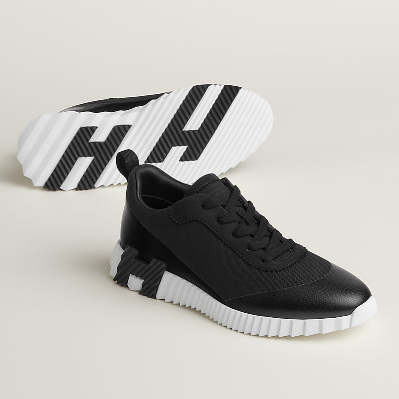 HERMES プチカレ　SEIBU IKEBUKURO　GLORIA SOLI Game sneaker - Black | Hermès USA