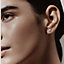 Boutons d'oreilles Hermès Clou d'H, Vue: Vue portée, worn, vue 2 sur 2