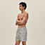 Boxershorts-Badehose mit "Métal au Carré"-Print, Ansicht: Getragene Ansicht, worn, Ansicht 2 von 5