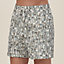 Boxershorts-Badehose mit "Métal au Carré"-Print, Ansicht: Getragene Ansicht, worn, Ansicht 4 von 5