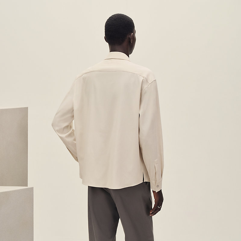Boxy fit overshirt