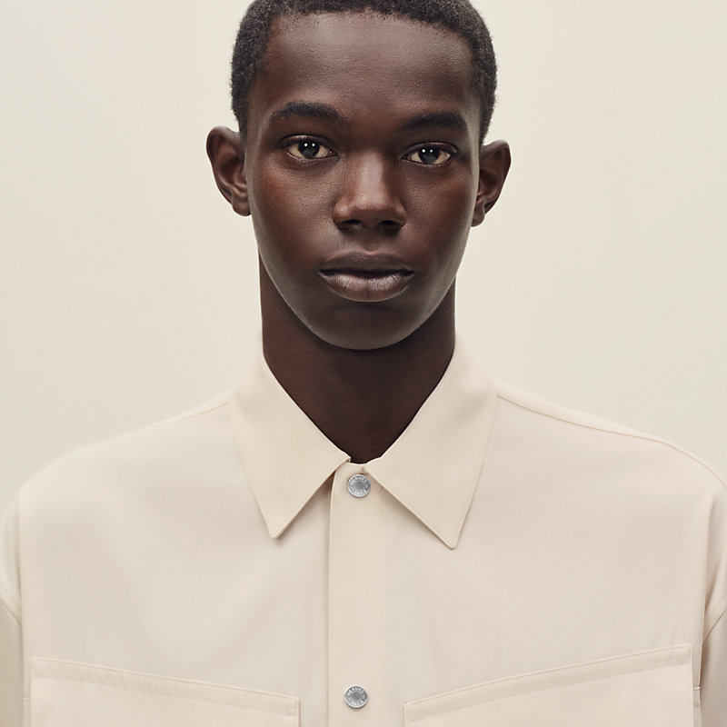 Boxy fit overshirt