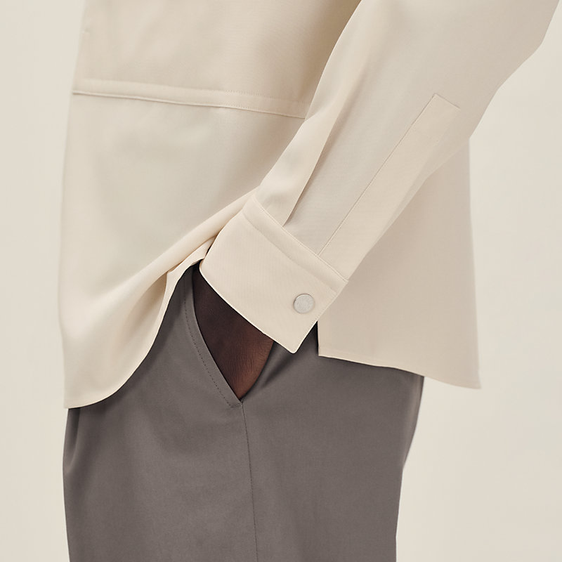 Boxy fit overshirt