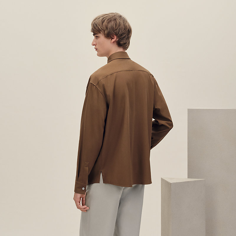 Boxy fit overshirt