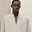 Boxy fit shirt with vareuse collar, View: Worn, worn, view 4 of 6