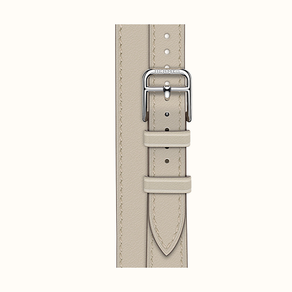 Bracelet Apple Watch Hermès Double Tour 41 mm Attelage