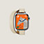 Bracelet Apple Watch Hermès Double Tour 41 mm Attelage, Vue: vue de face, front, vue 4 sur 4