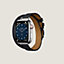 Bracelet Apple Watch Hermès Double Tour 41&nbsp;mm Attelage, Vue: vue de face, front, vue 3 sur 4