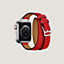 Bracelet Apple Watch Hermès Double Tour 41&nbsp;mm Attelage, Vue: Vue de dos, back, vue 2 sur 4