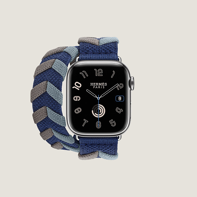 Bracelet Apple Watch Hermès Double Tour 41 mm Bridon | Hermès France