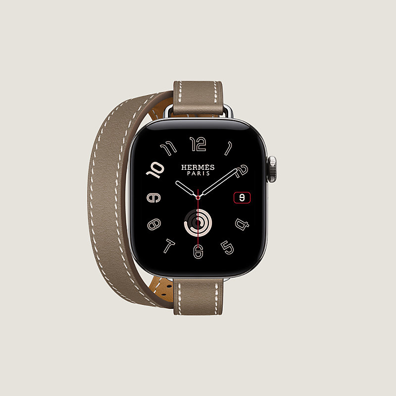 Bracelet Apple Watch Hermès Double Tour 42&nbsp;mm Attelage, Vue: , vue 4 sur 4