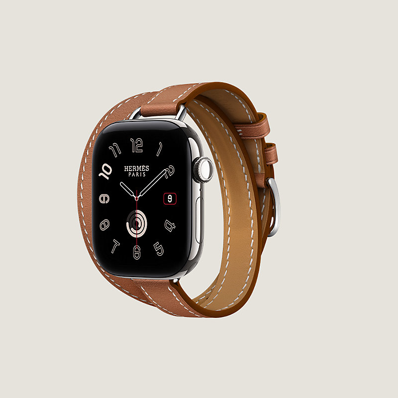 Bracelet Apple Watch Hermès Double Tour 42&nbsp;mm Attelage, Vue: , vue 3 sur 4