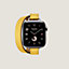 Bracelet Apple Watch Hermès Double Tour 42&nbsp;mm Attelage, Vue: vue de face, front, vue 4 sur 4