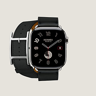 Bracelet Apple Watch Hermès Double Tour 46 mm Hapi | Hermès France