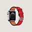Bracelet Apple Watch Hermès Simple Tour 41&nbsp;mm, Vue: Vue de dos, back, vue 2 sur 4