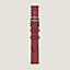 Bracelet Apple Watch Hermès Simple Tour 41&nbsp;mm Attelage, Vue: Vue à plat, flat, vue 1 sur 3