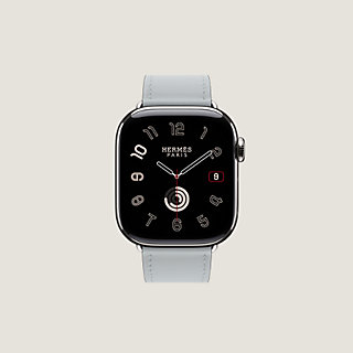 【HERMES】Bracelet Apple Watch 42 mm バンド Noir Ecru Apple Watch Hermès - 42mm Noir/Écru Toile H Single Tour - Apple