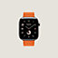 Bracelet Apple Watch Hermès Simple Tour 42&nbsp;mm, Vue: vue de face, front, vue 3 sur 4