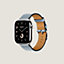 Bracelet Apple Watch Hermès Simple Tour 42&nbsp;mm, Vue: vue de face, front, vue 3 sur 4