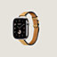 Bracelet Apple Watch Hermès Simple Tour 42&nbsp;mm Attelage, Vue: vue de face, front, vue 3 sur 4