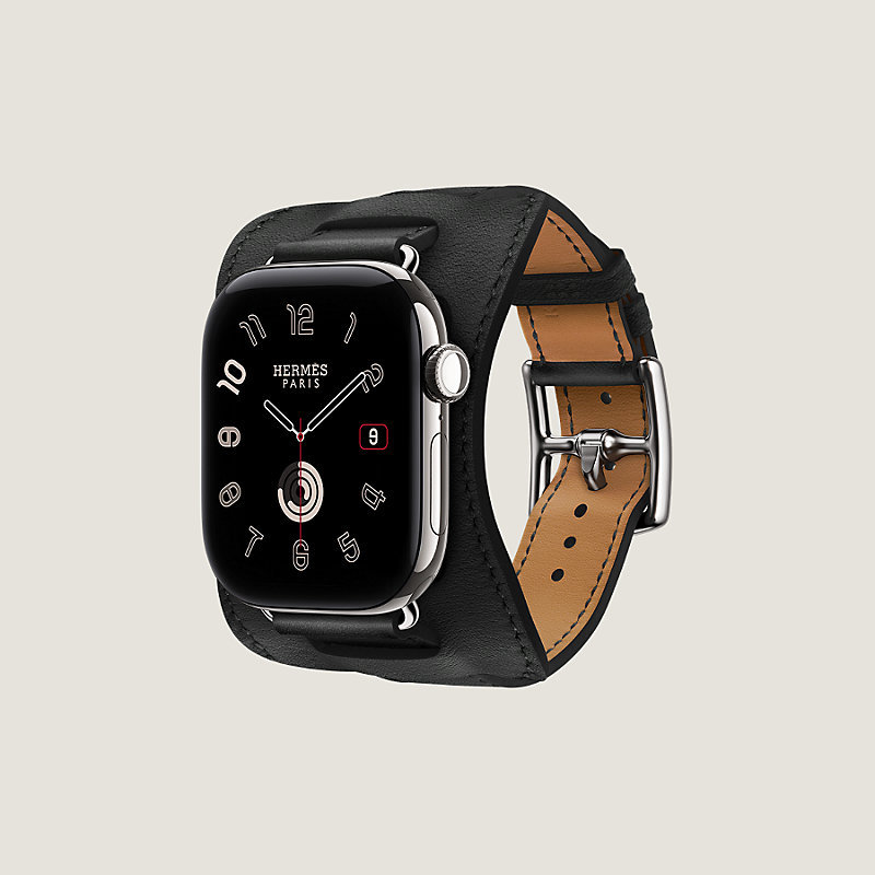 Bracelet Apple Watch Hermès Simple Tour 42&nbsp;mm En Selle, Vue: , vue 3 sur 4