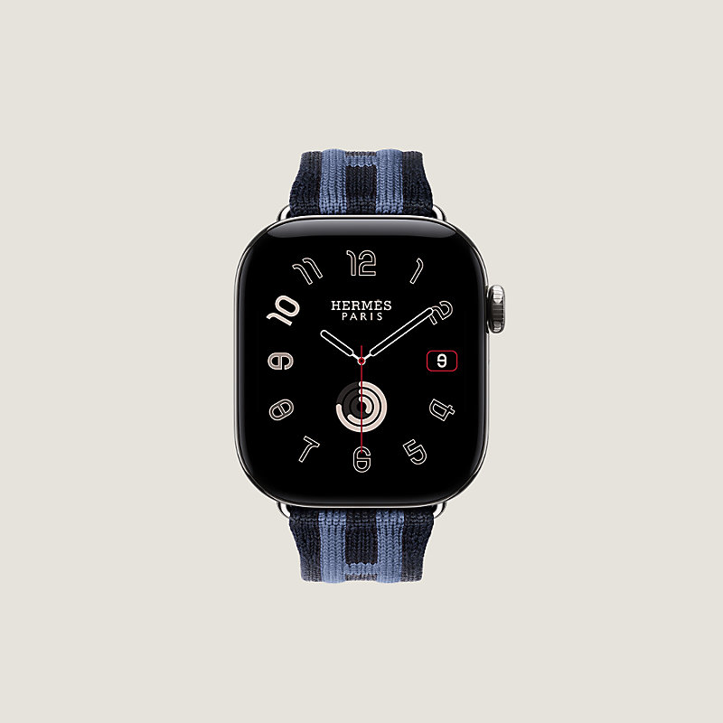 Bracelet Apple Watch Hermès Simple Tour 42&nbsp;mm Rocabar Club, Vue: , vue 4 sur 4