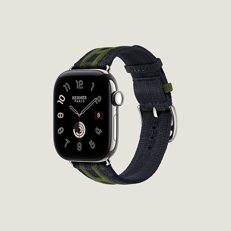 Bracelet Apple Watch Hermès Simple Tour 42&nbsp;mm Rocabar Club, Vue: , vue 3 sur 4