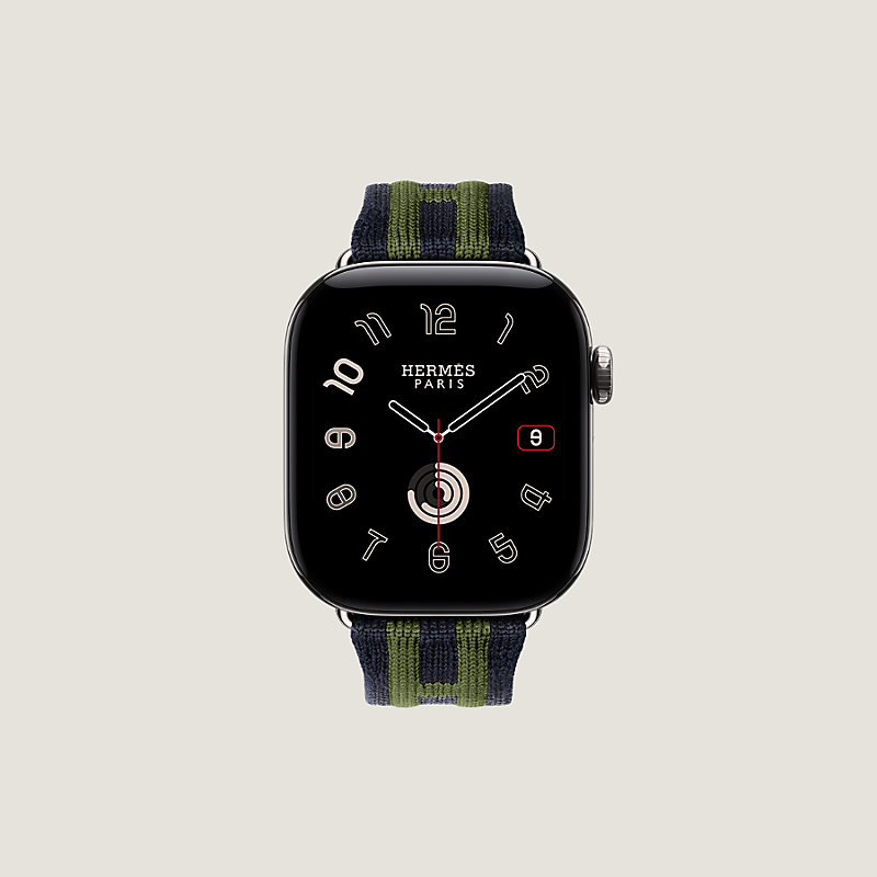 Bracelet Apple Watch Hermès Simple Tour 42&nbsp;mm Rocabar Club, Vue: , vue 4 sur 4