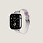 Bracelet Apple Watch Hermès Simple Tour 42&nbsp;mm Twill Jump Attelage, Vue: vue de face, front, vue 3 sur 4