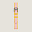 Bracelet Apple Watch Hermès Simple Tour 42&nbsp;mm Twill Jump Attelage, Vue: Vue à plat, flat, vue 1 sur 4