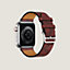 Bracelet Apple Watch Hermès Simple Tour 45&nbsp;mm, Vue: Vue de dos, back, vue 2 sur 4