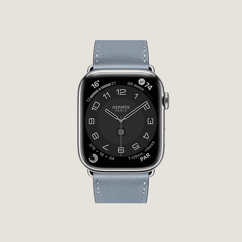 Bracelet Apple Watch Hermès Simple Tour 45&nbsp;mm