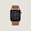 Bracelet Apple Watch Hermès Simple Tour 45&nbsp;mm Attelage, Vue: vue de face, front, vue 4 sur 4